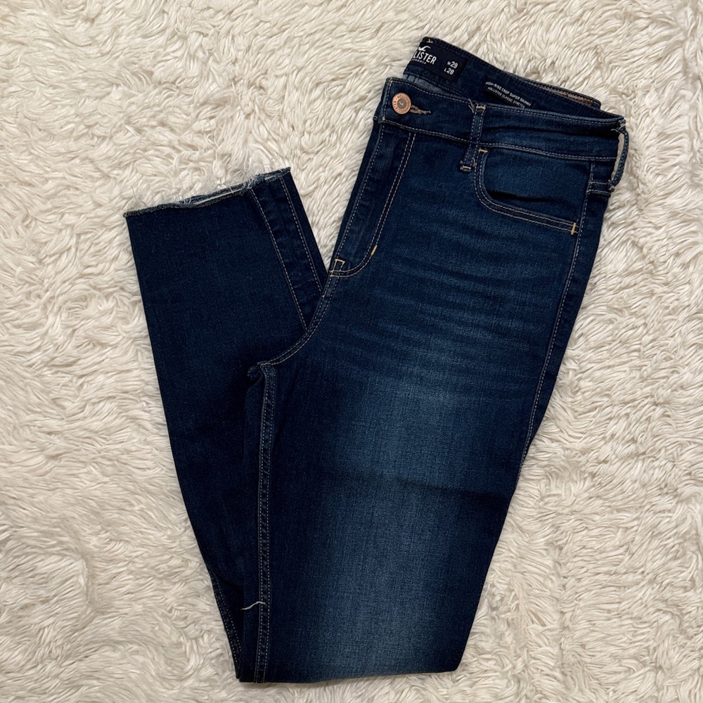 Hollister Dark Blue Women's Jeans